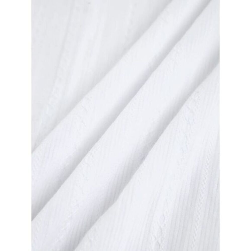 Commense White Plunge Neck Sleeveless Mini Dress Beach Summer Casual Wear M - Picture 11 of 11